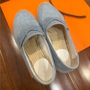 Hermes Denim Espadrilles